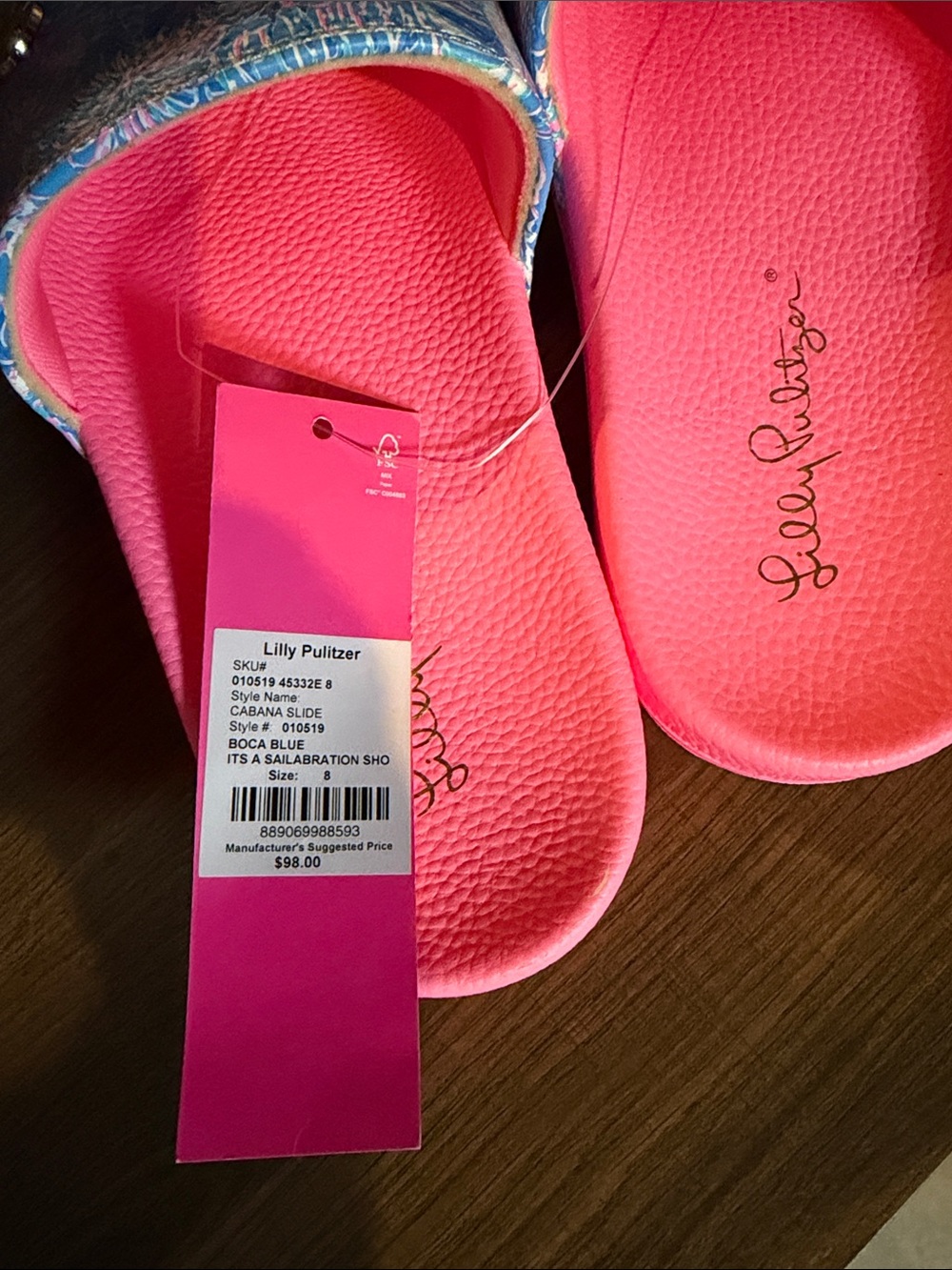 Lilly Pulitzer slides - Picture 3 of 5
